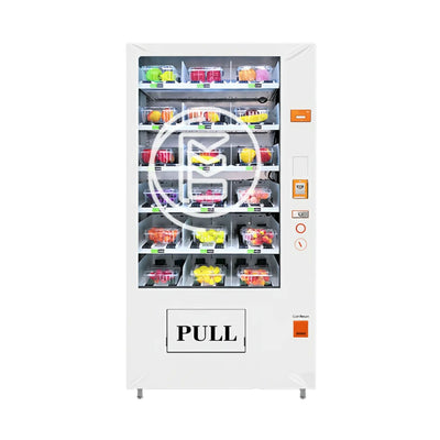 Máquina expendedora de alimentos con elevador