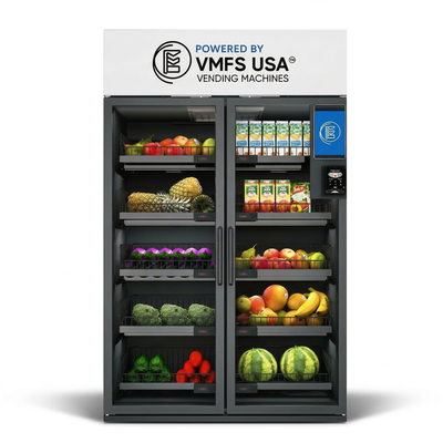 Máquina expendedora de alimentos congelados con inteligencia artificial