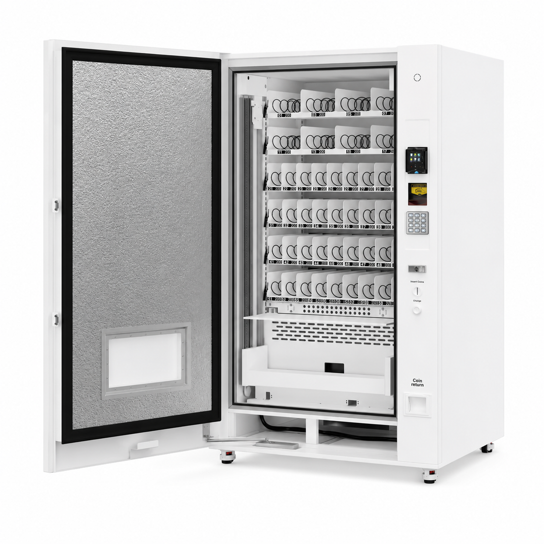 elevator delivery system inside ice cream vending machine for sale