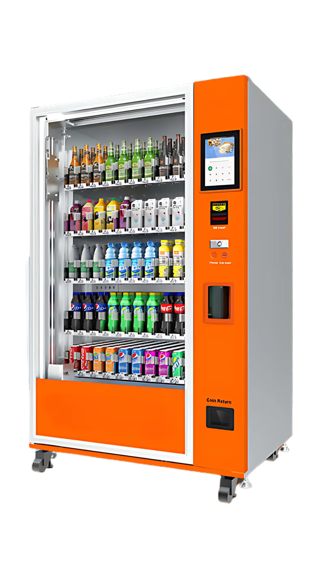 Glass Pop Bottle Vending Machine