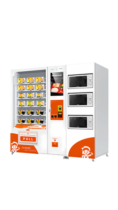 Máquina expendedora de comidas calientes