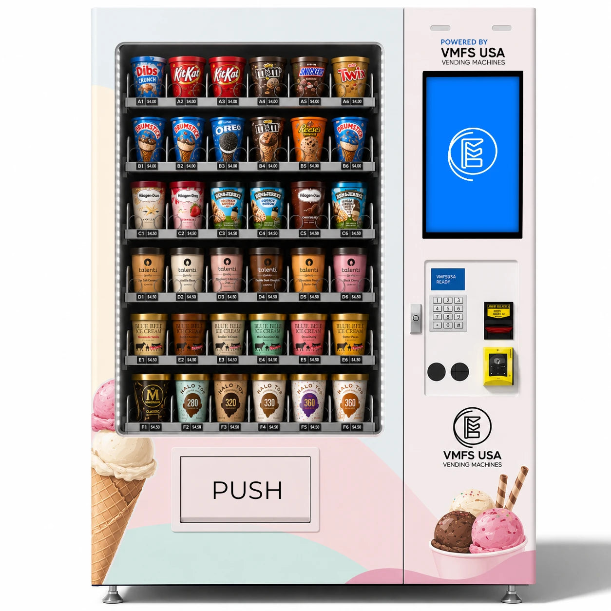 Build Your Ice Cream Vending Machine