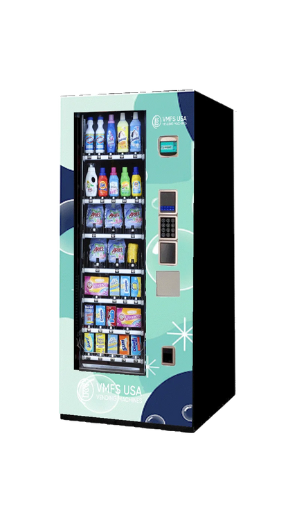 Máquina expendedora de lavandería