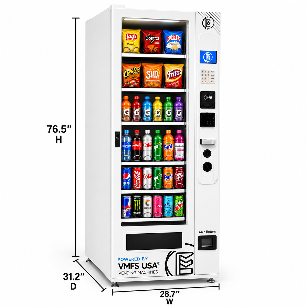 Slim Combo Vending Machine