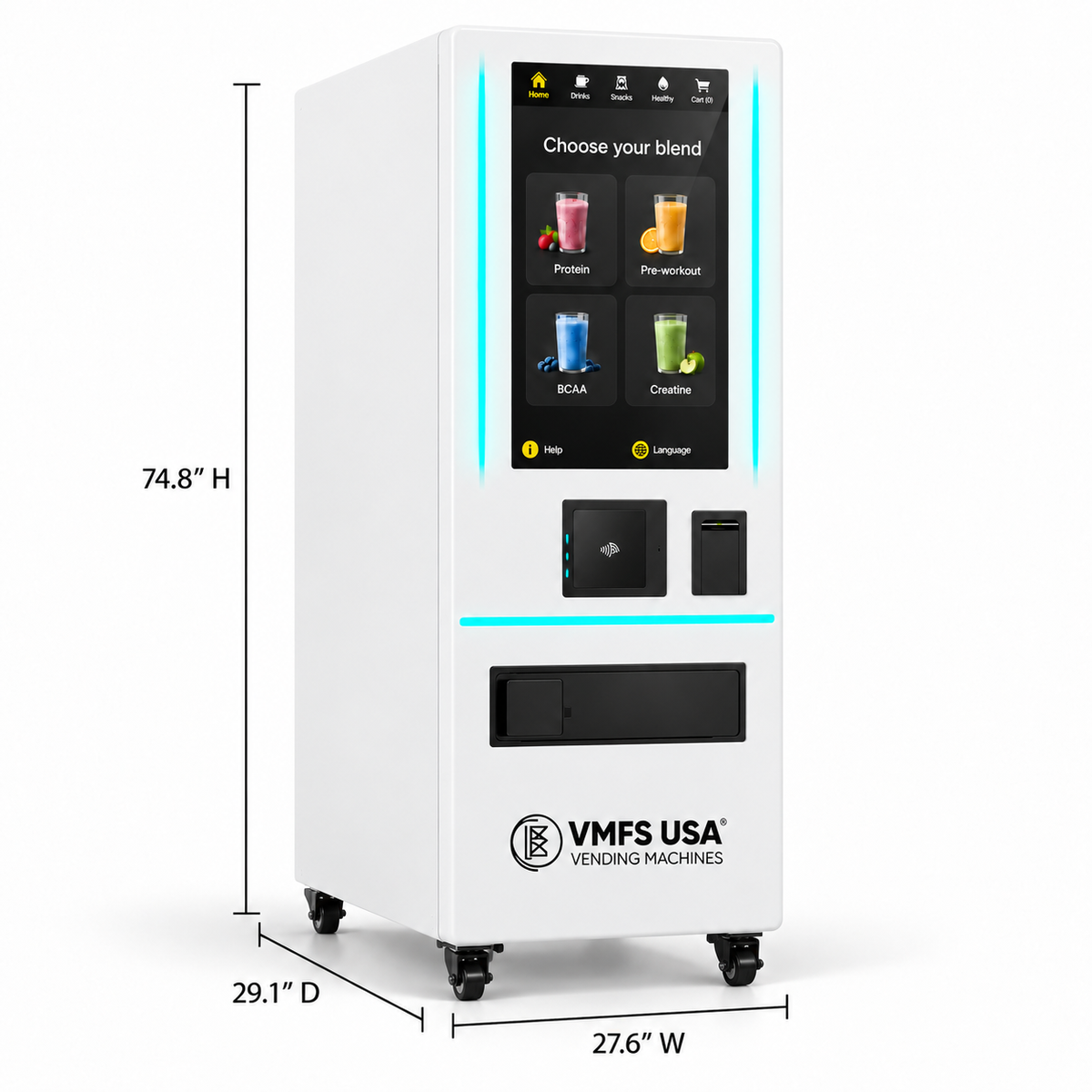 Protein Shake Vending Machine