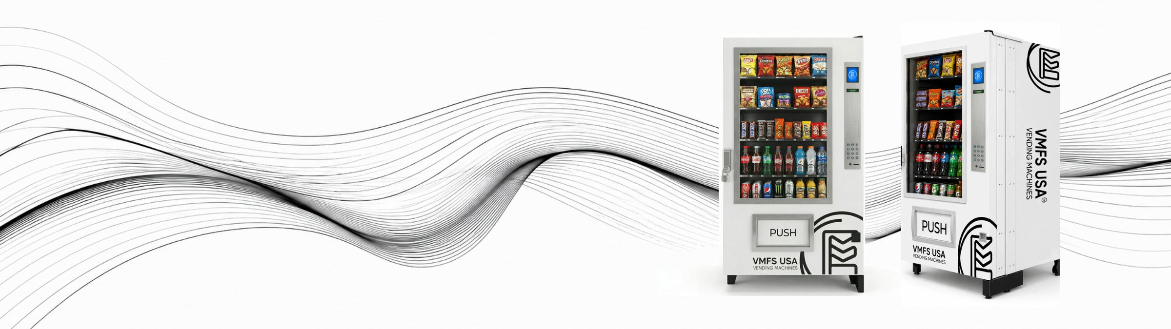 24 hour unattended retail vending machine at a stadium perimeter