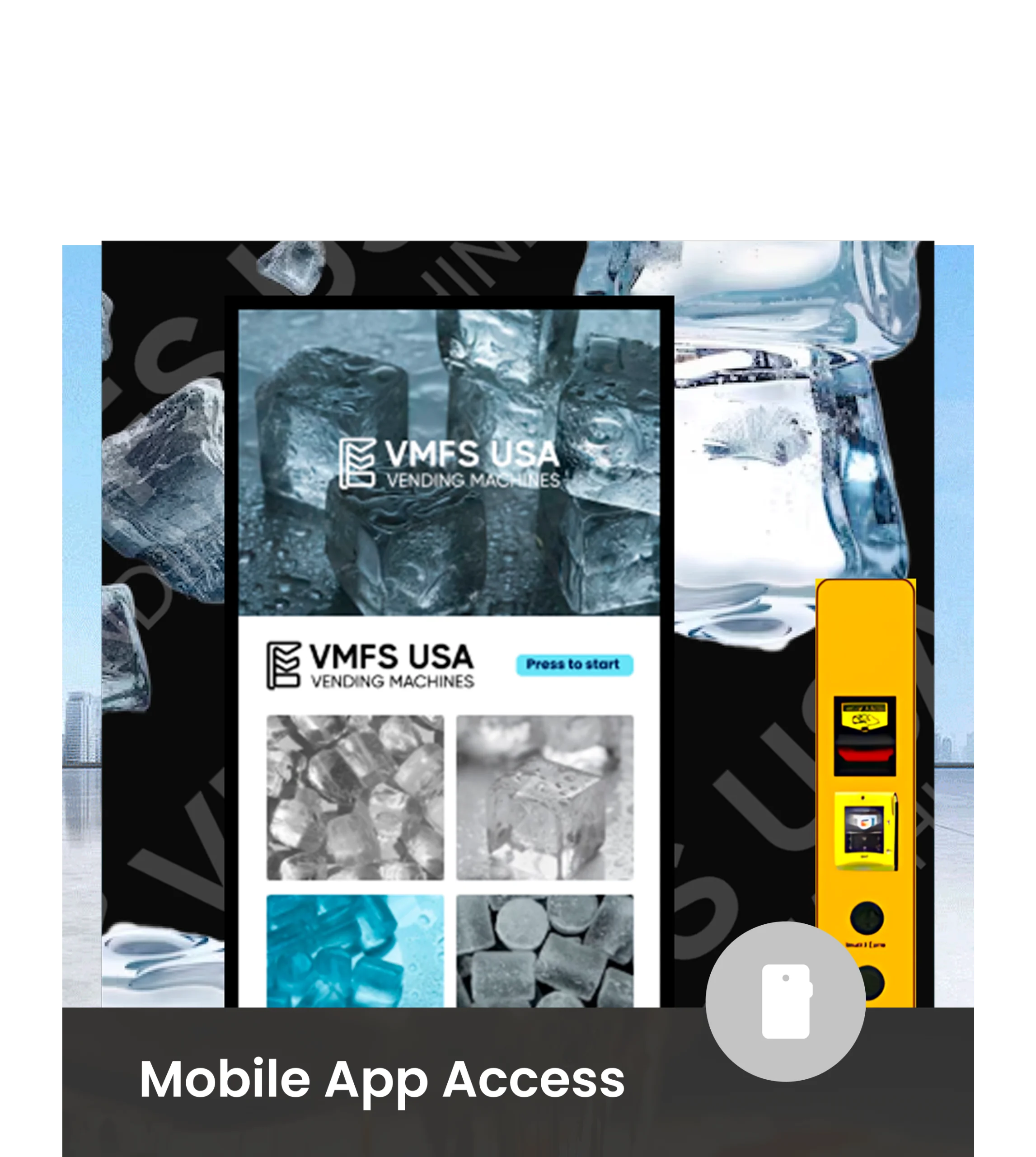 Mixology Ice Vending Machine