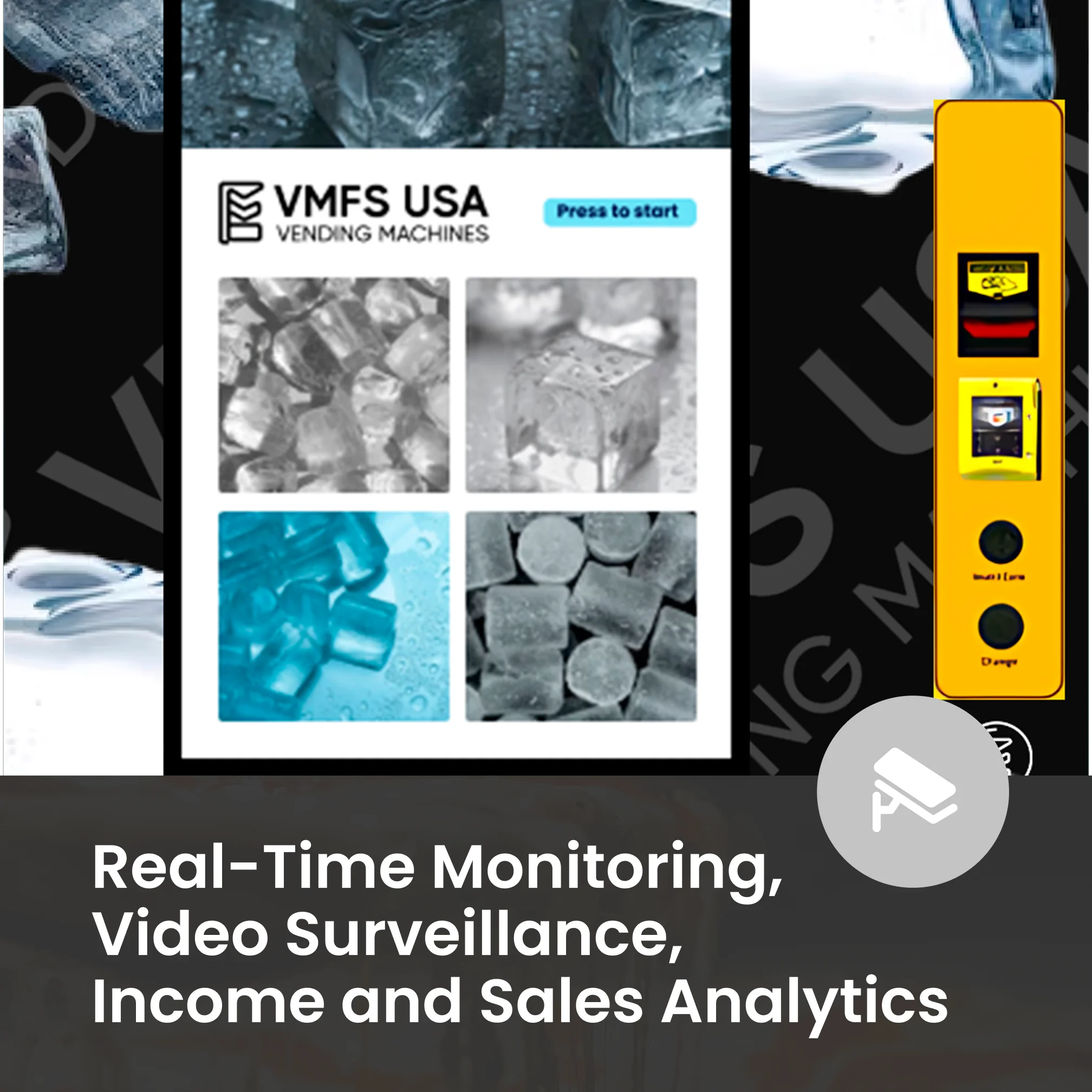 Mixology Ice Vending Machine