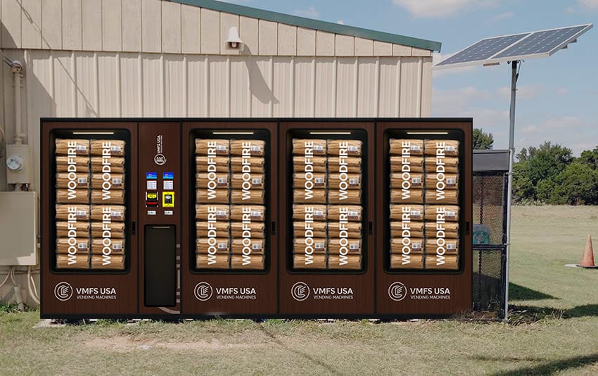 Firewood Vending Machine