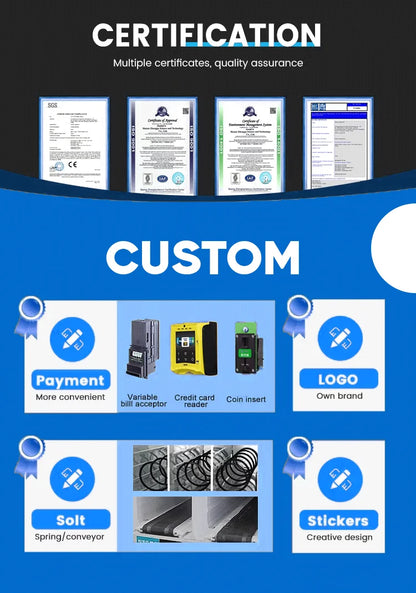 Big Screen Ice Cream Vending Machine