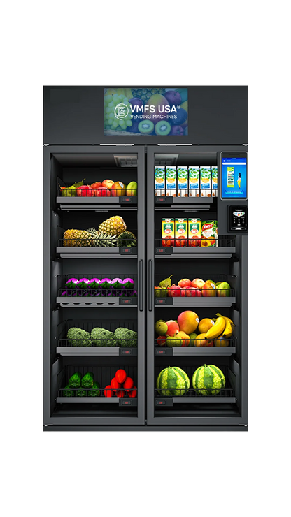 Máquina expendedora de alimentos congelados con inteligencia artificial