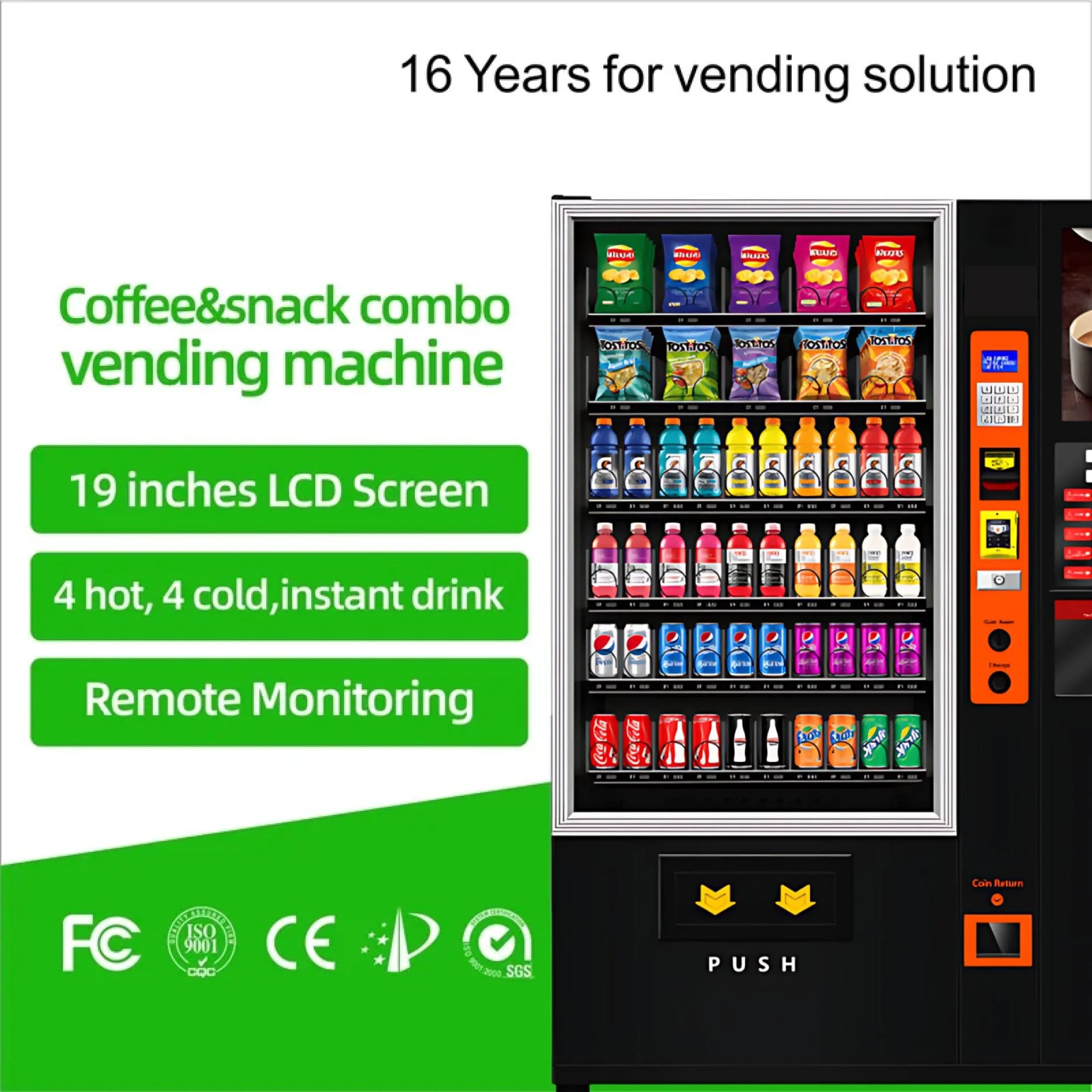 Coffee & Snack Vending Machine