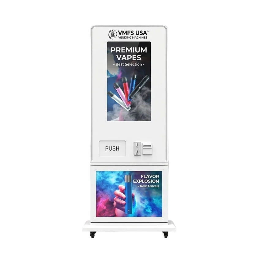 slim age-restricted vending machine in a licensed venue