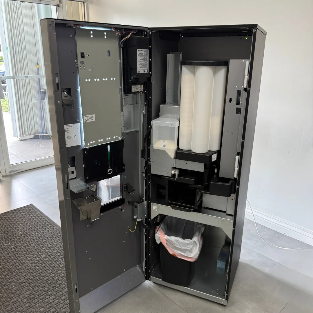 VMFS USA coffee vending machine inside components picture