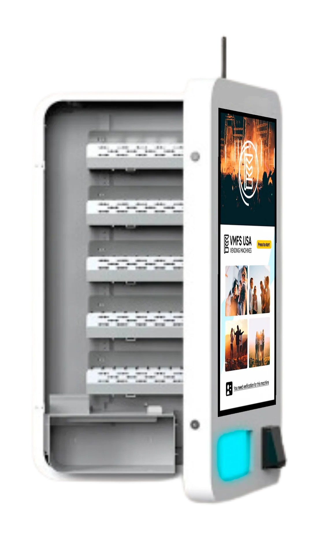 WallMount Slim Vending Machine