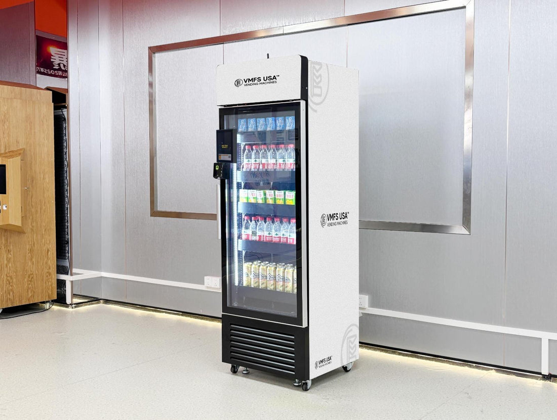 cloud dashboard monitoring for AI grab and go vending machine