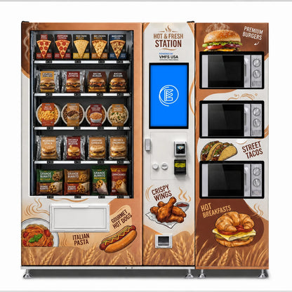 Hot Foods Vending Machine