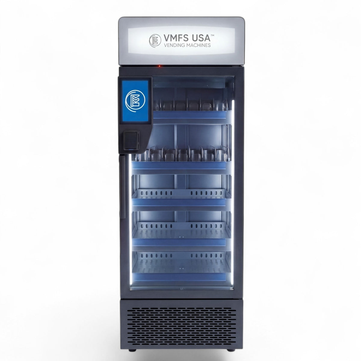 Máquina expendedora de refrigeradores inteligentes con IA