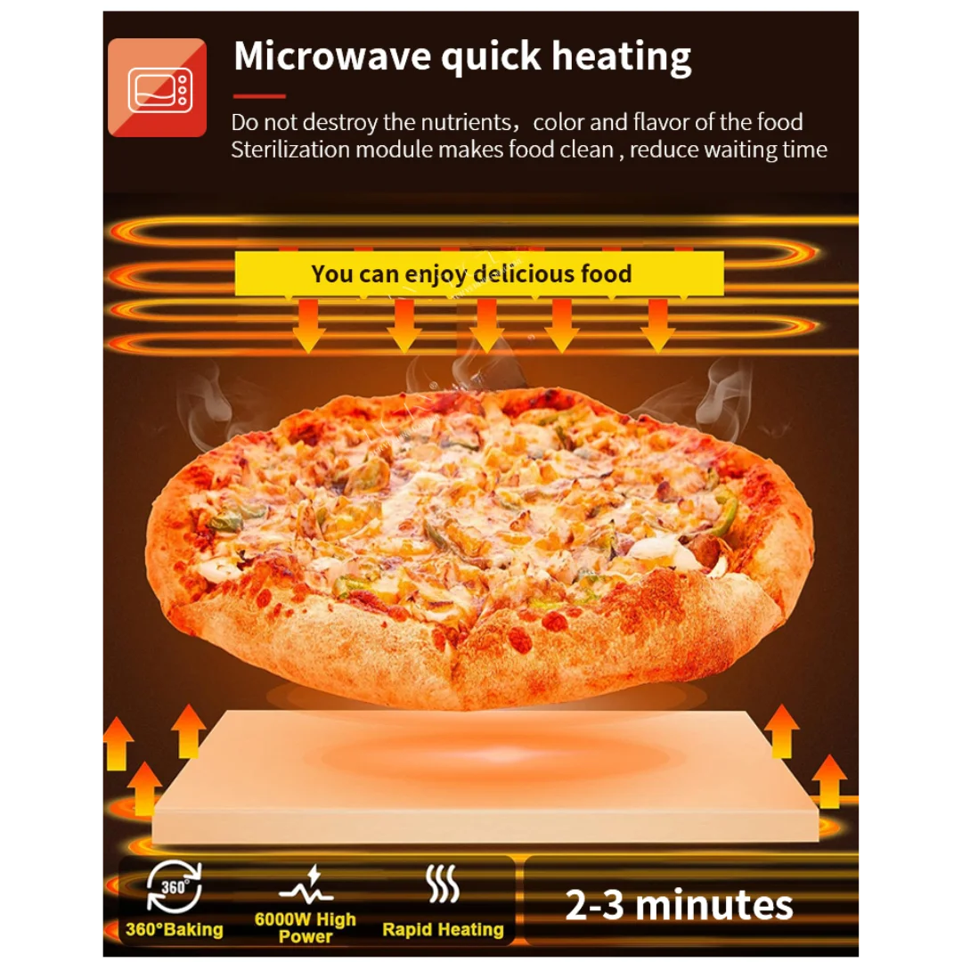 microwave pizza vending machine