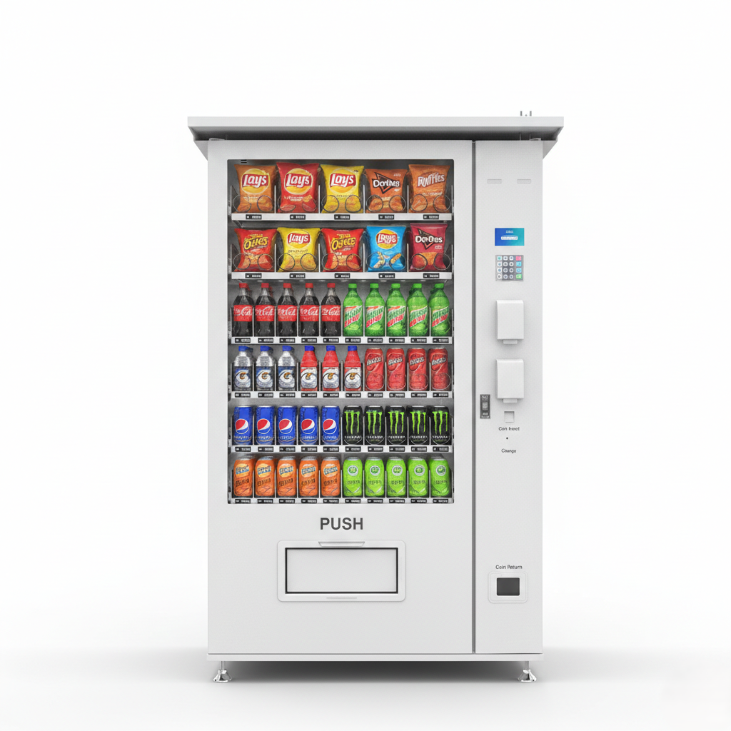 Outdoor Smart Combo Vending Machine