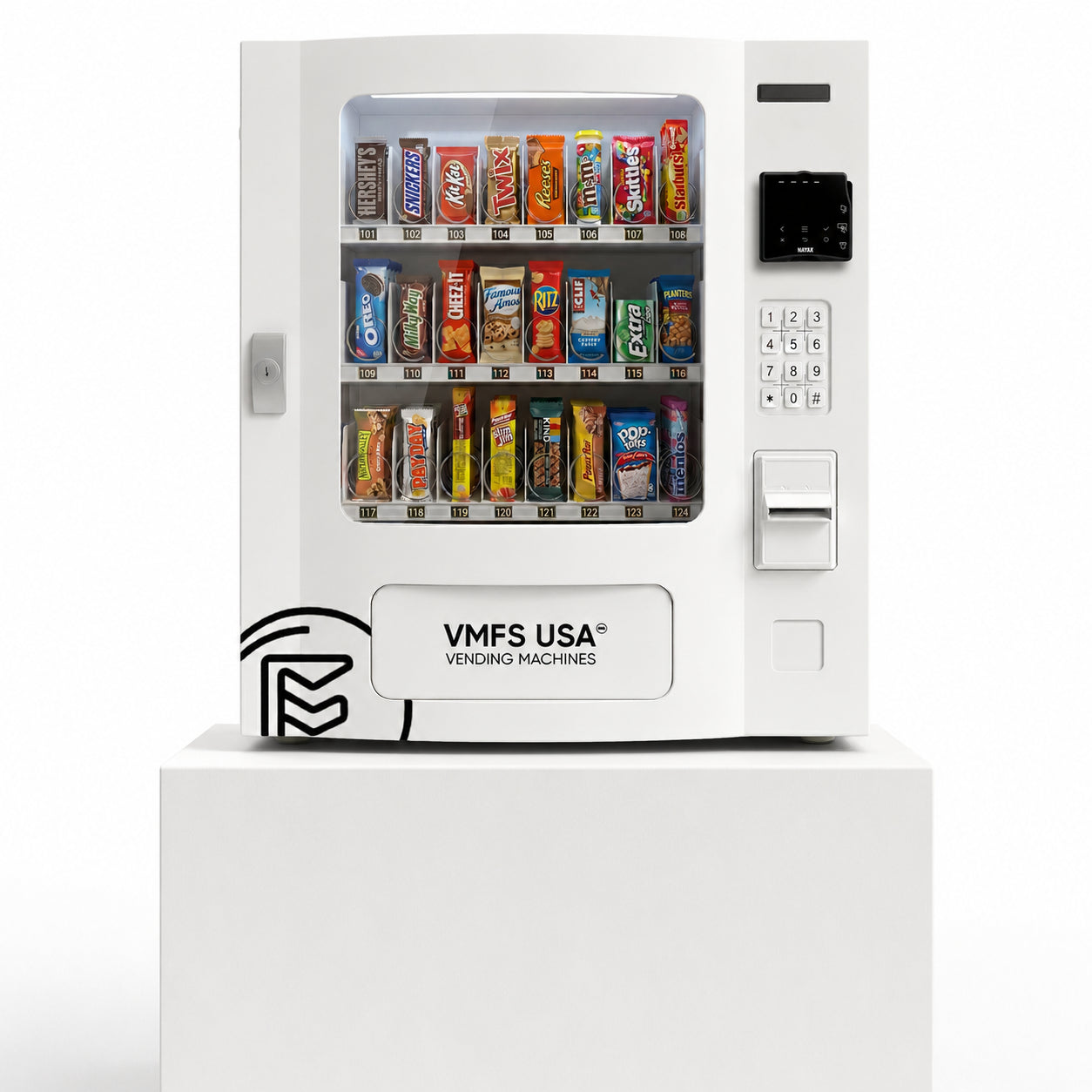 VMFS compact countertop and wall mount vending machine