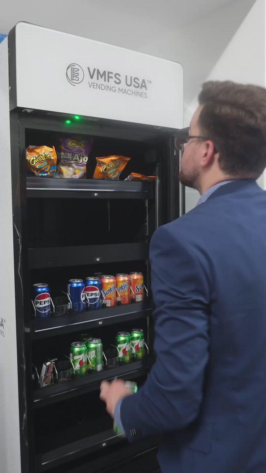 AI Grab and Go Vending Machines | Fast Profitable - VMFS USA