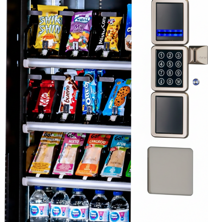 Máquina expendedora de ascensor combinada