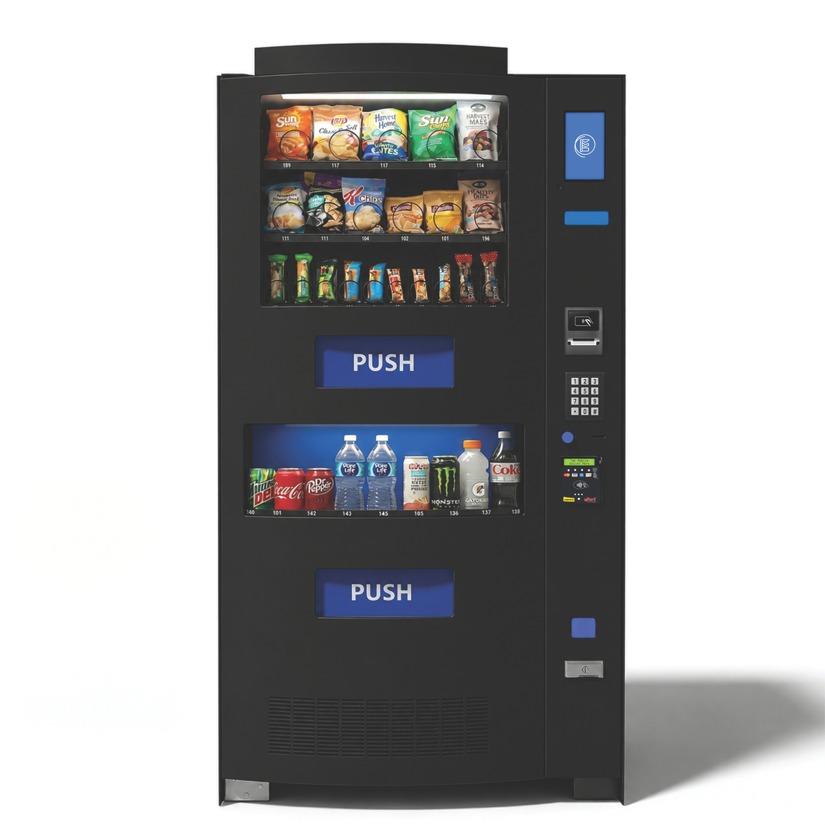 Seaga QB2200 Snack & Soda Vending Machine
