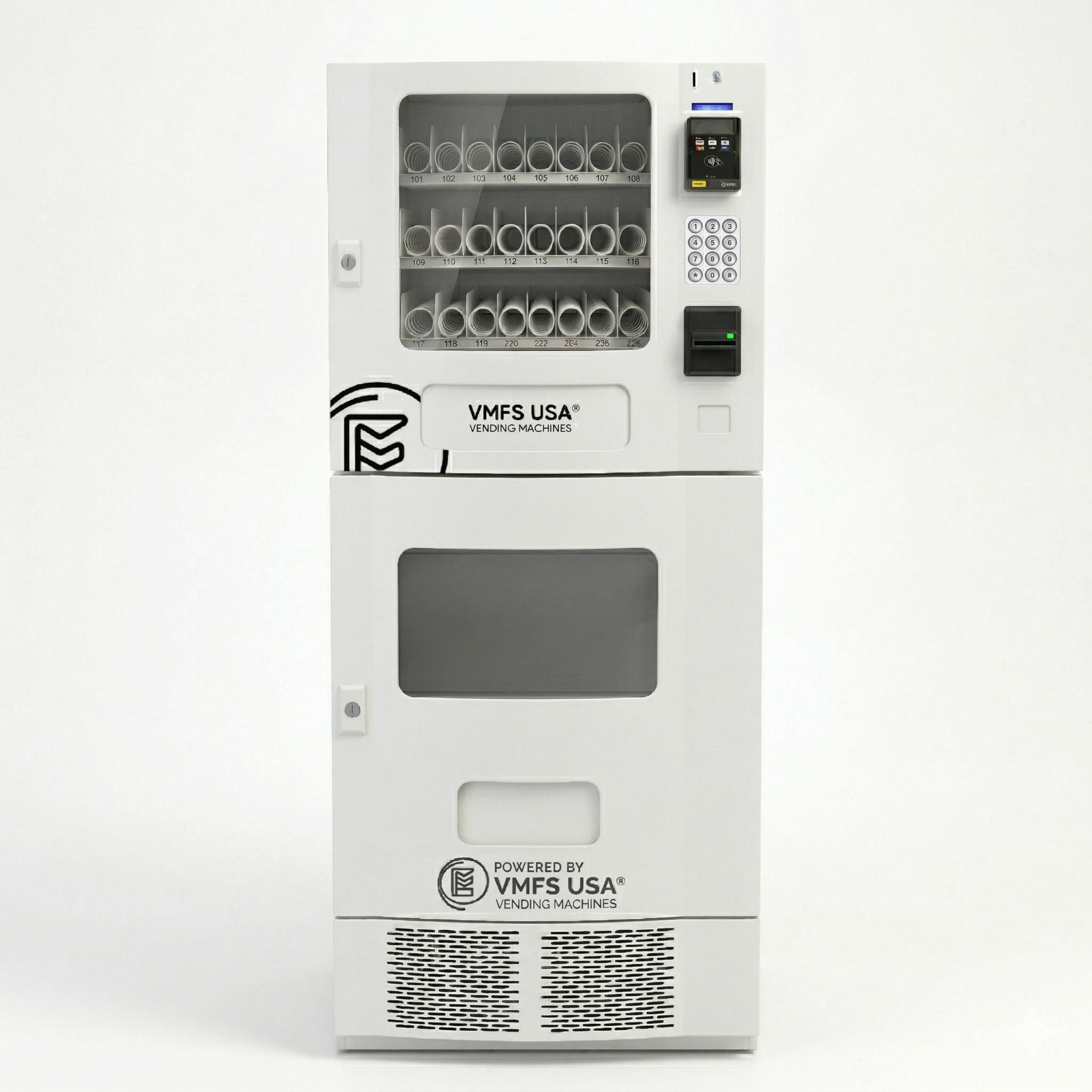 Seaga SM2300 SnakMart Combo Merchandiser – Premium American Vending Machine