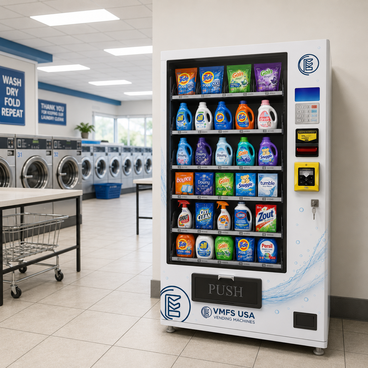 VMFS Laundry Vending