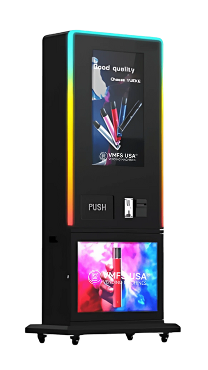 vape vending machine with biometric verification