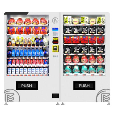 Dual combo vending machine