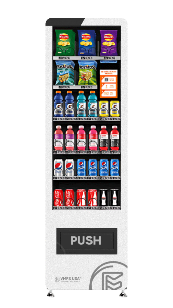 Small combo vending machine