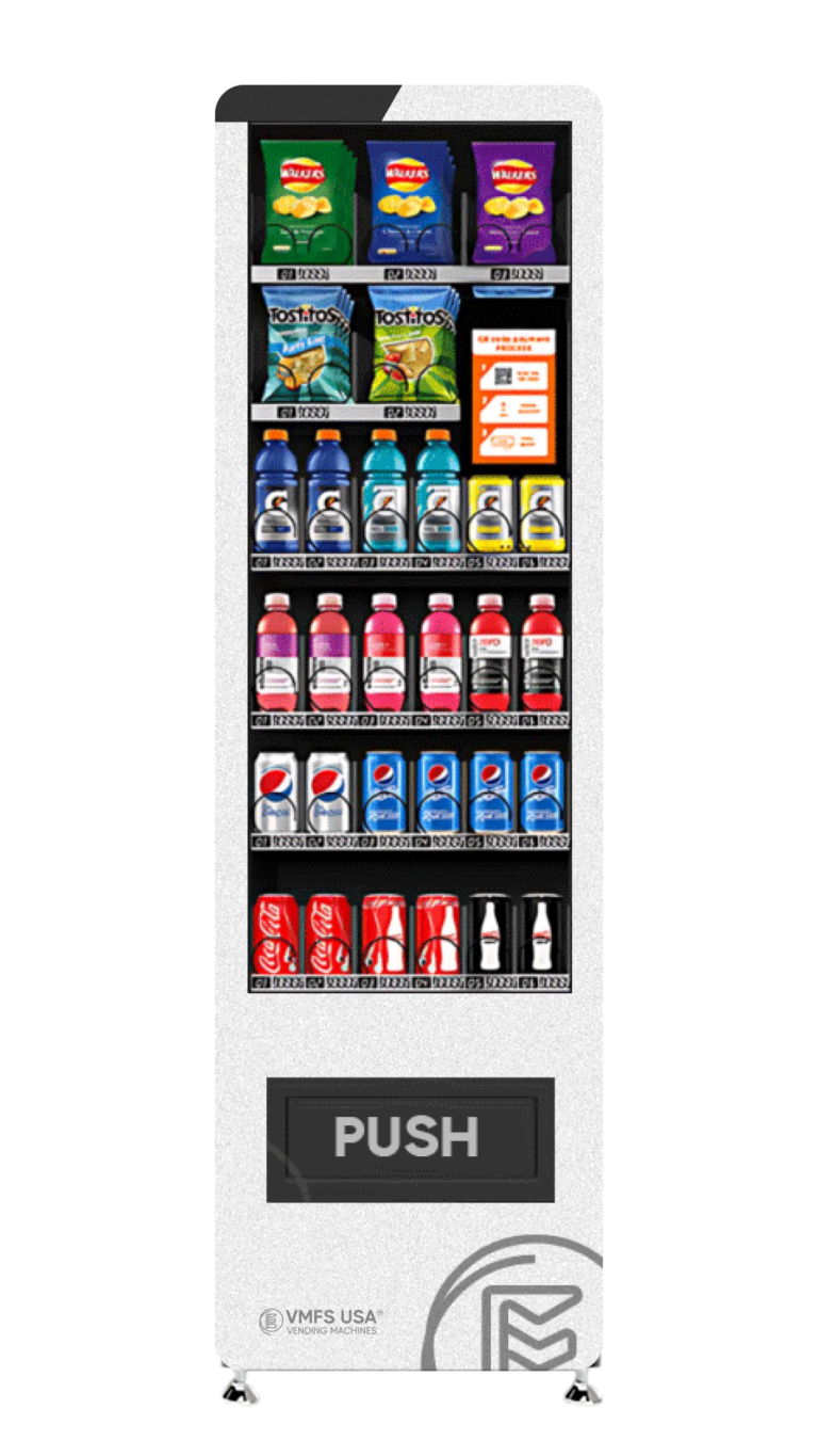 Small combo vending machine