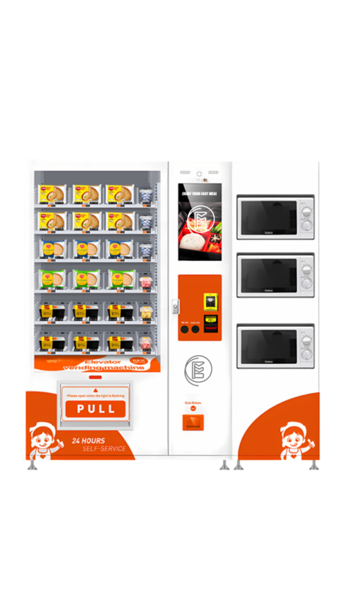 Hot Foods Vending Machine