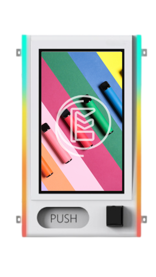 Group 9 Wallscreen vape vending machine