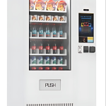 maquina expendedora de snacks y bebidas