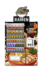 Ramen Noodle Vending Machine