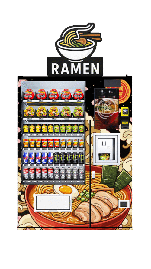 Ramen Noodle Vending Machine