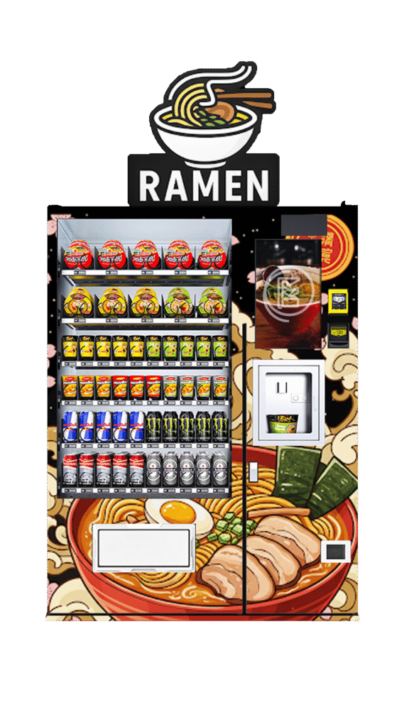 Ramen Noodle Vending Machine
