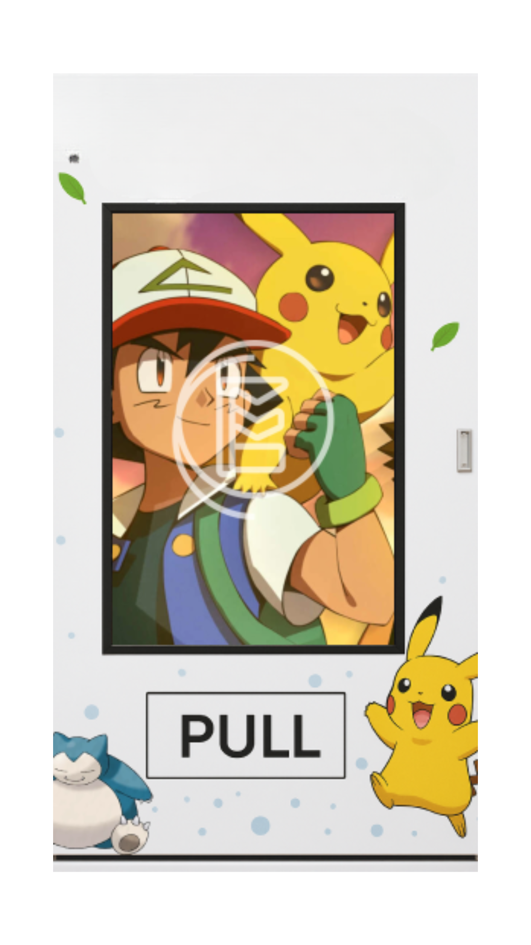 pokemon trading card vending machine