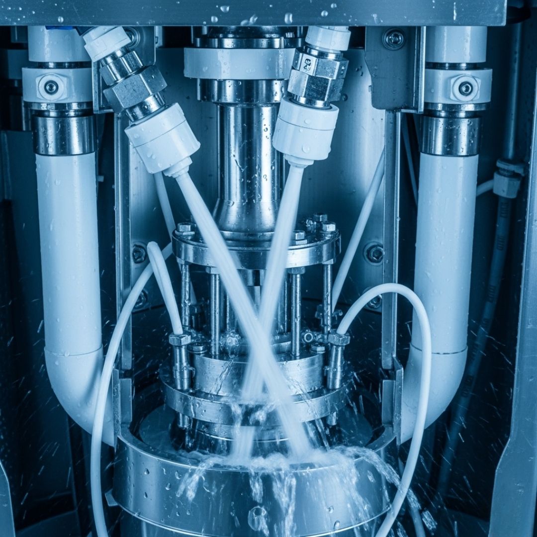 Hot Beverage Vending Machine - Automated Cleaning System