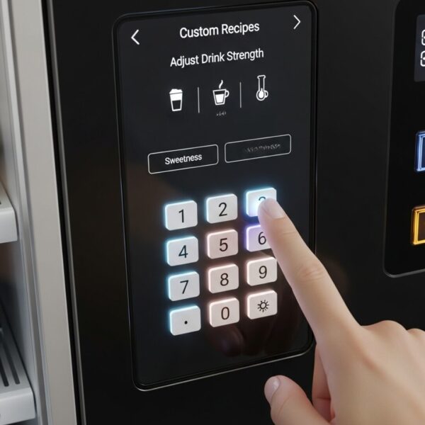 Luxe Tabletop Coffee Vending Machine - Image 5
