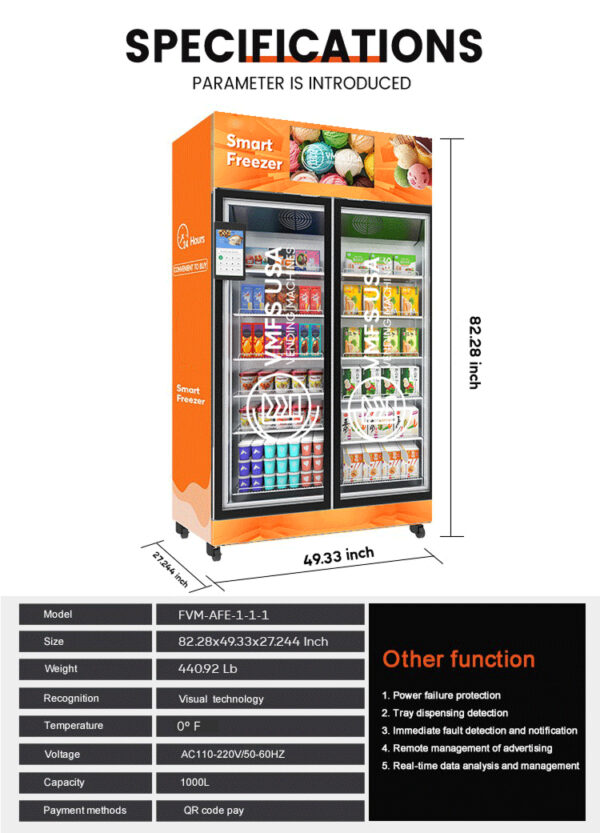 AI Powered Frozen Food Vending Machine - Image 5