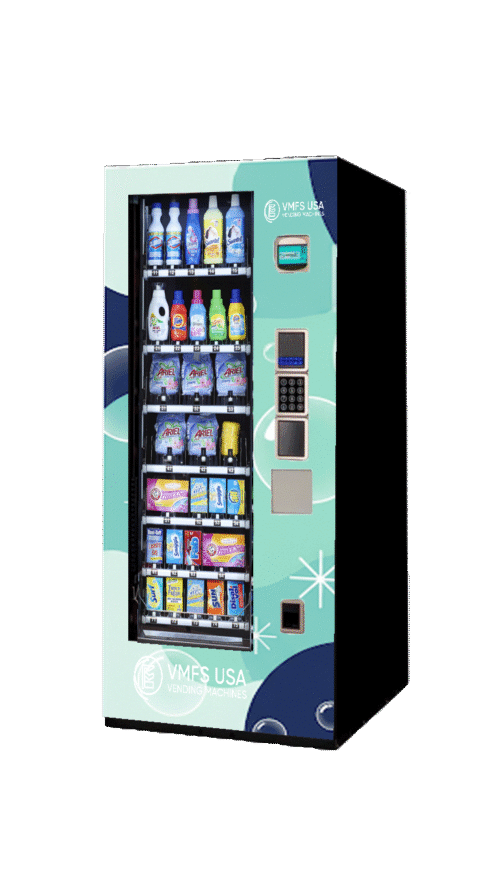 Laundry vending machine