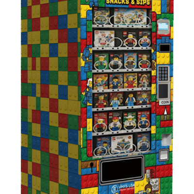 lego vending machine