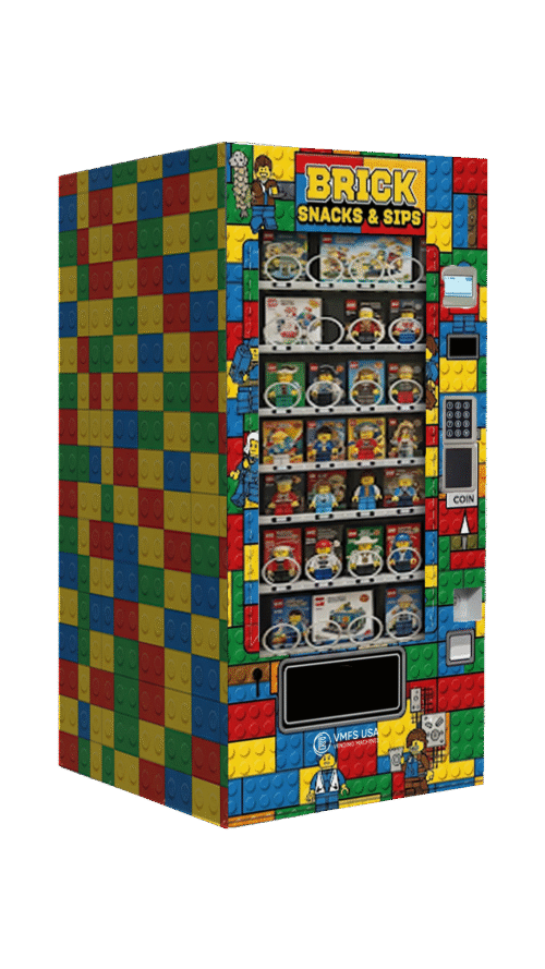 lego vending machine