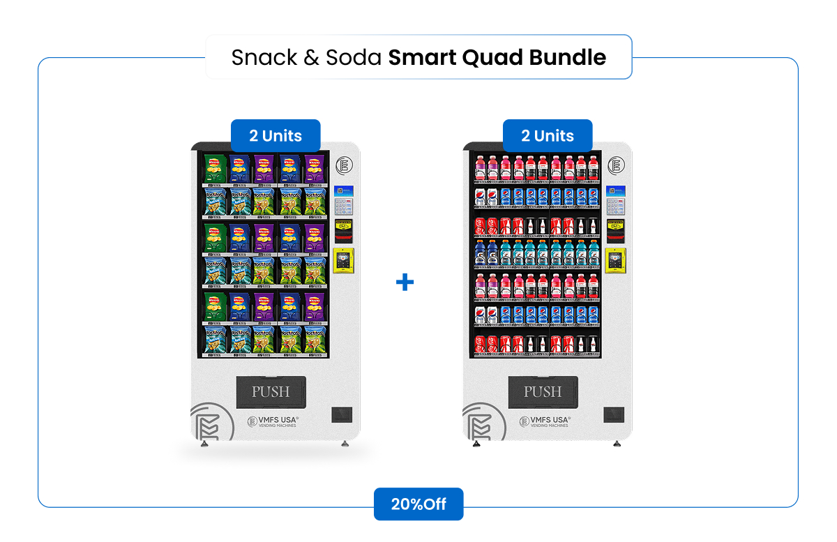 Snack & Soda Smart Quad Bundle