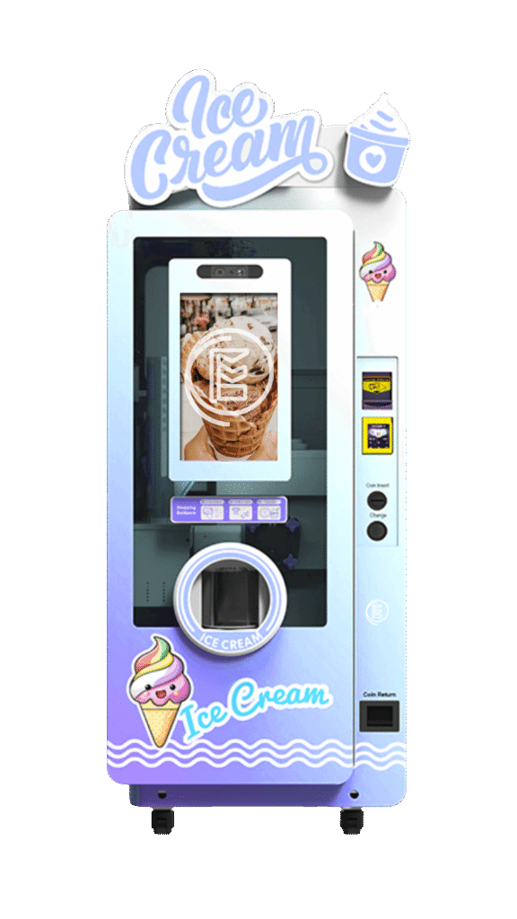 Soft Serve Ice Cream Vending Machine